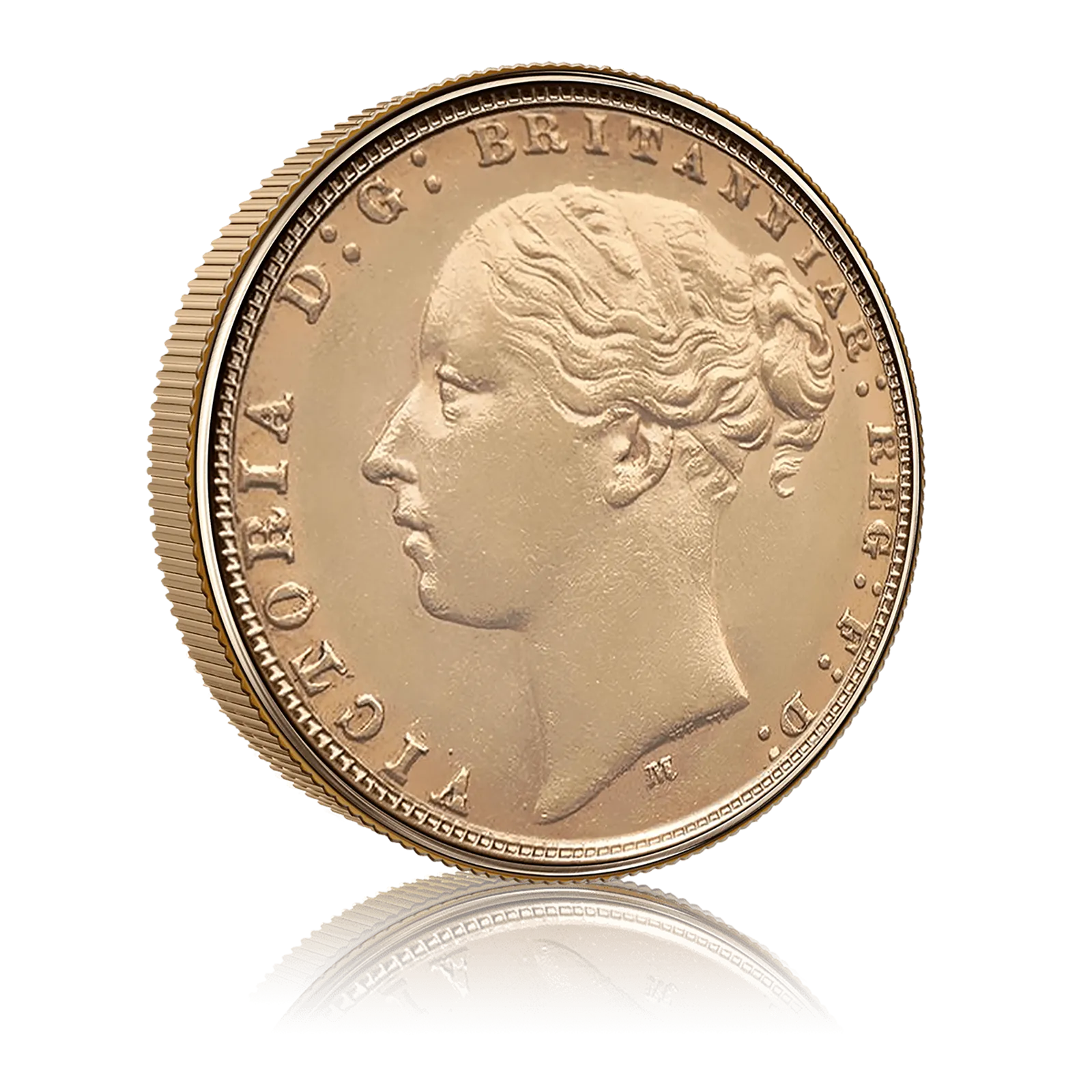 Gold Sovereign Queen Victoria Young Head (1871-1887) 4